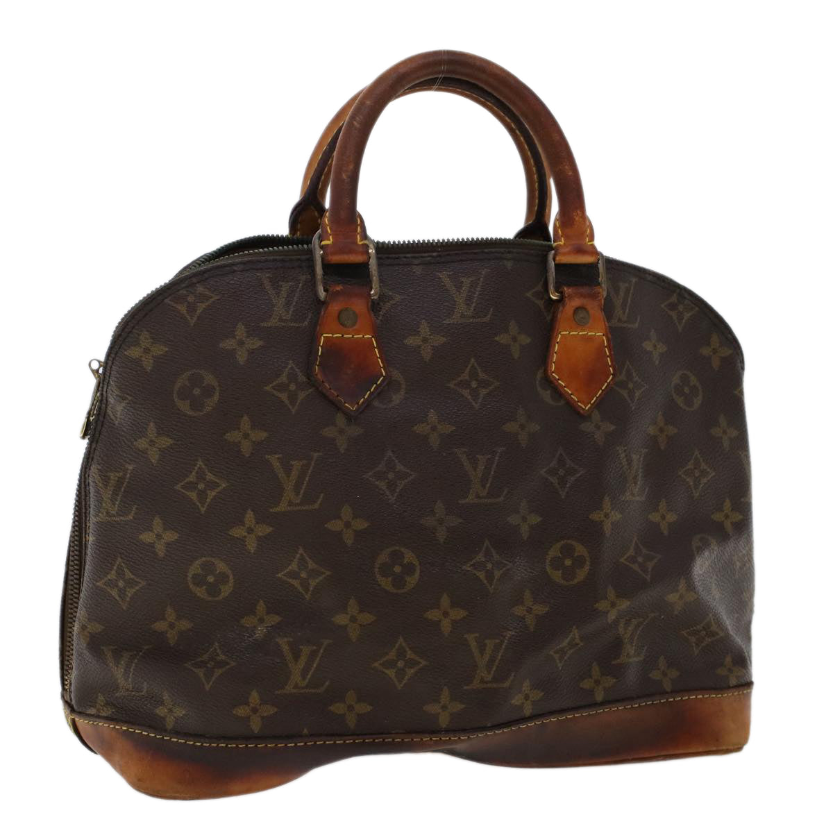 LOUIS VUITTON Monogram Alma Hand Bag M51130 LV Auth 48421