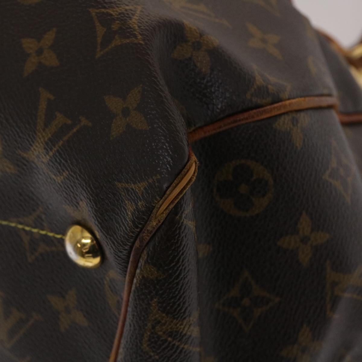 LOUIS VUITTON Monogram Tivoli GM Shoulder Bag M40144 LV Auth 48422