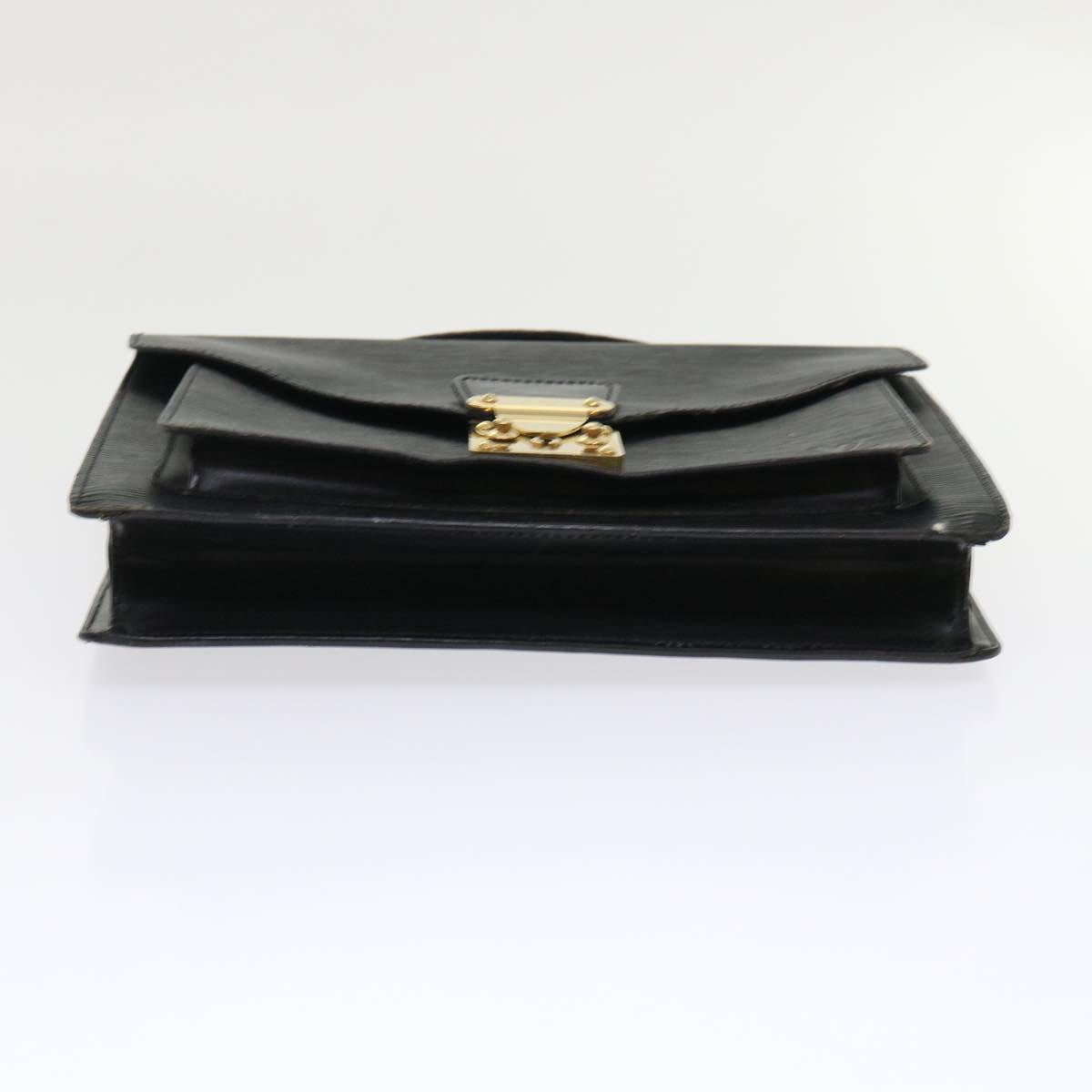 LOUIS VUITTON Epi Monceau Hand Bag 2way Black M52122 LV Auth 48434