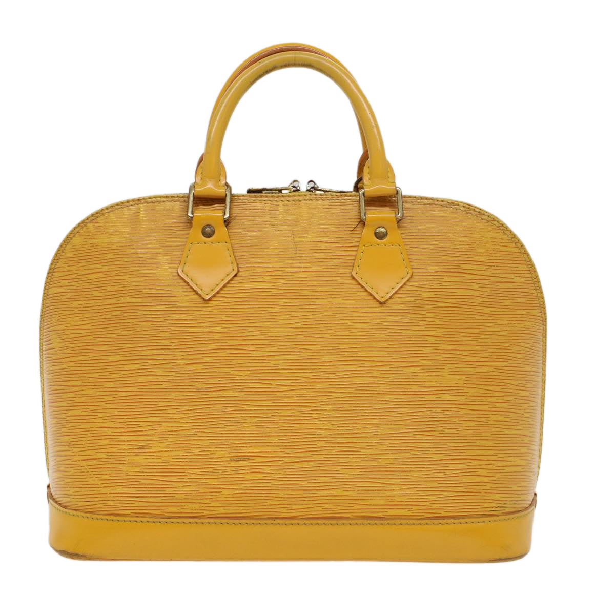 LOUIS VUITTON Epi Alma Hand Bag Tassili Yellow M52149 LV Auth 48482 - 0