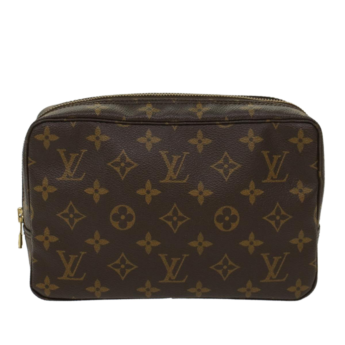 LOUIS VUITTON Monogram Trousse Toilette 23 Clutch Bag M47524 LV Auth 48493