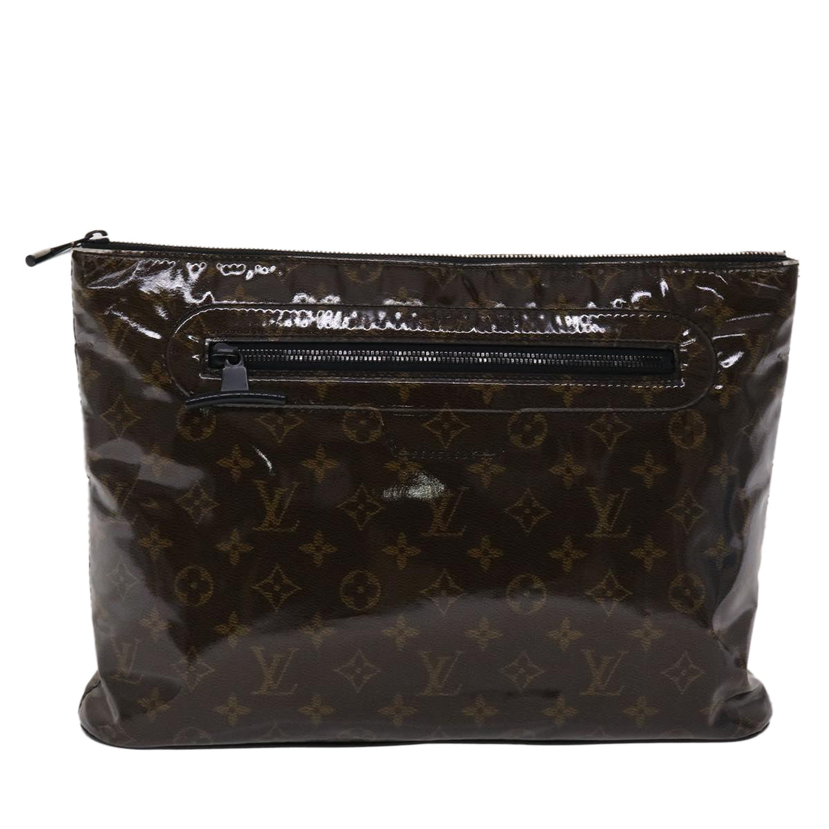 LOUIS VUITTON Monogram Glaze Pochette Cosmos Clutch Bag M63271 LV Auth 48501