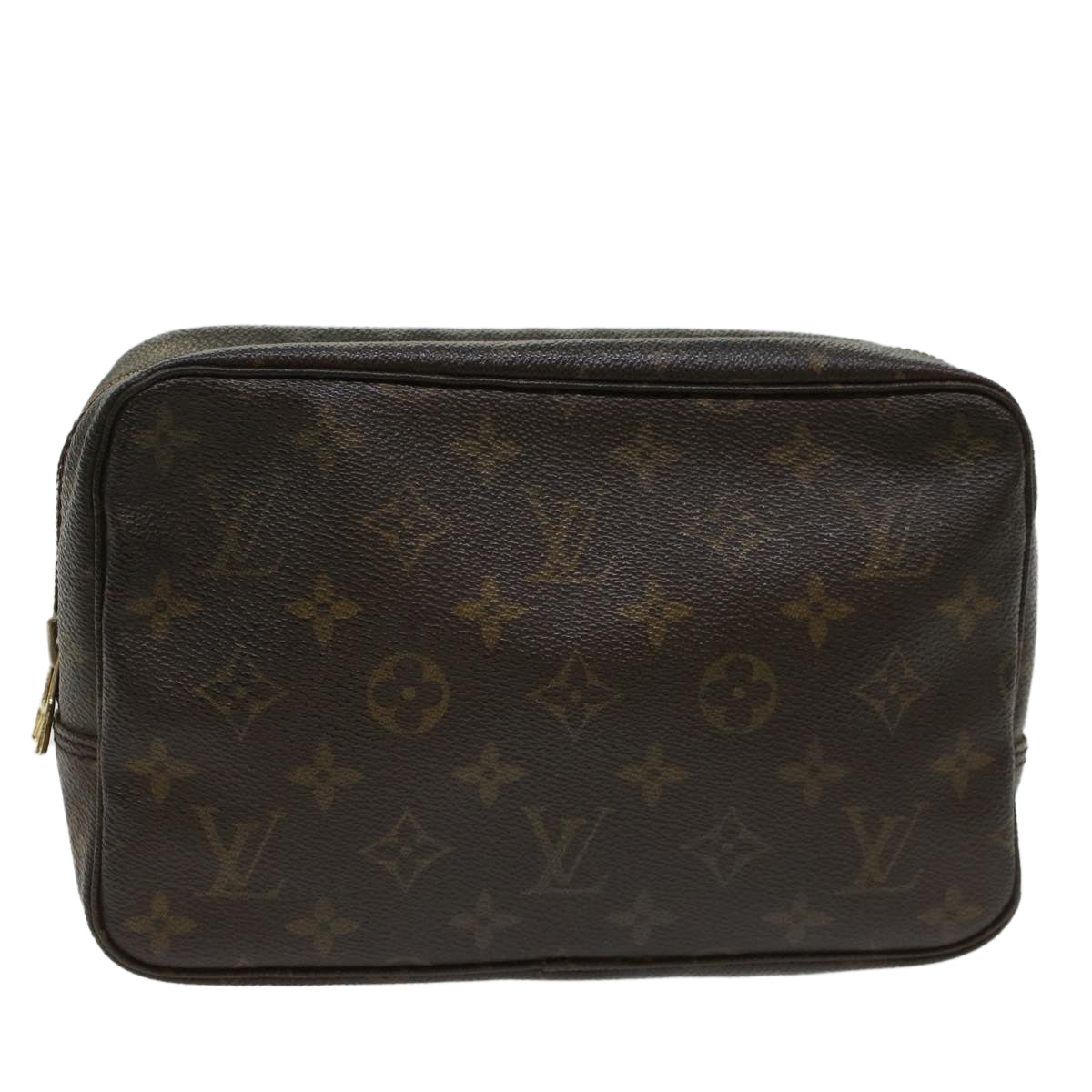 LOUIS VUITTON Monogram Trousse Toilette 23 Clutch Bag M47524 LV Auth 48525