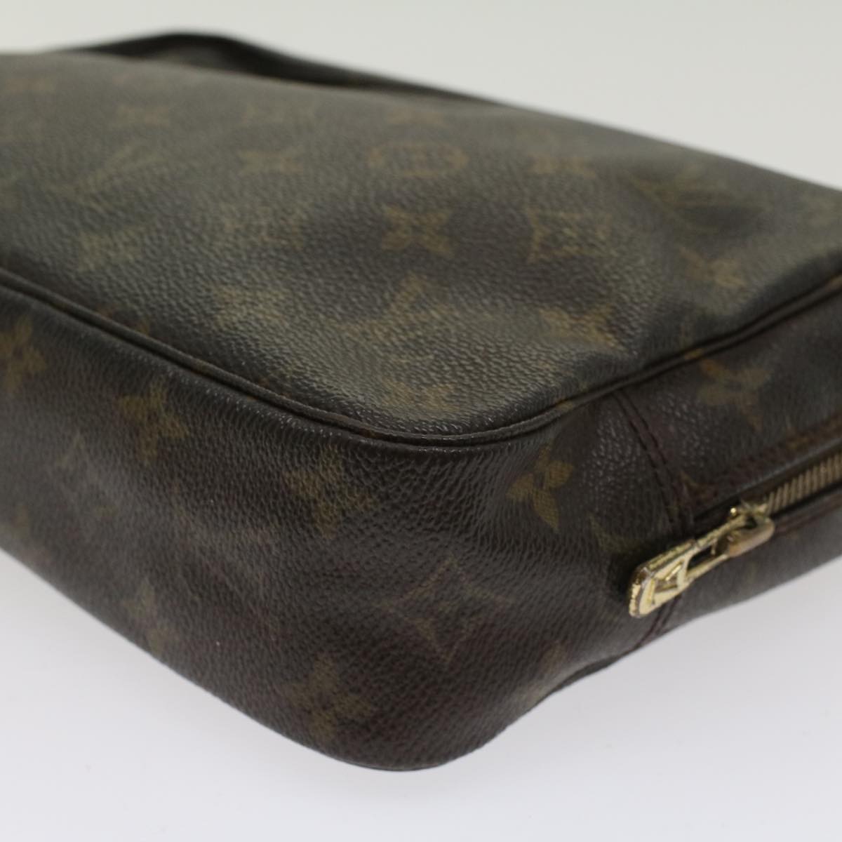 LOUIS VUITTON Monogram Trousse Toilette 23 Clutch Bag M47524 LV Auth 48525