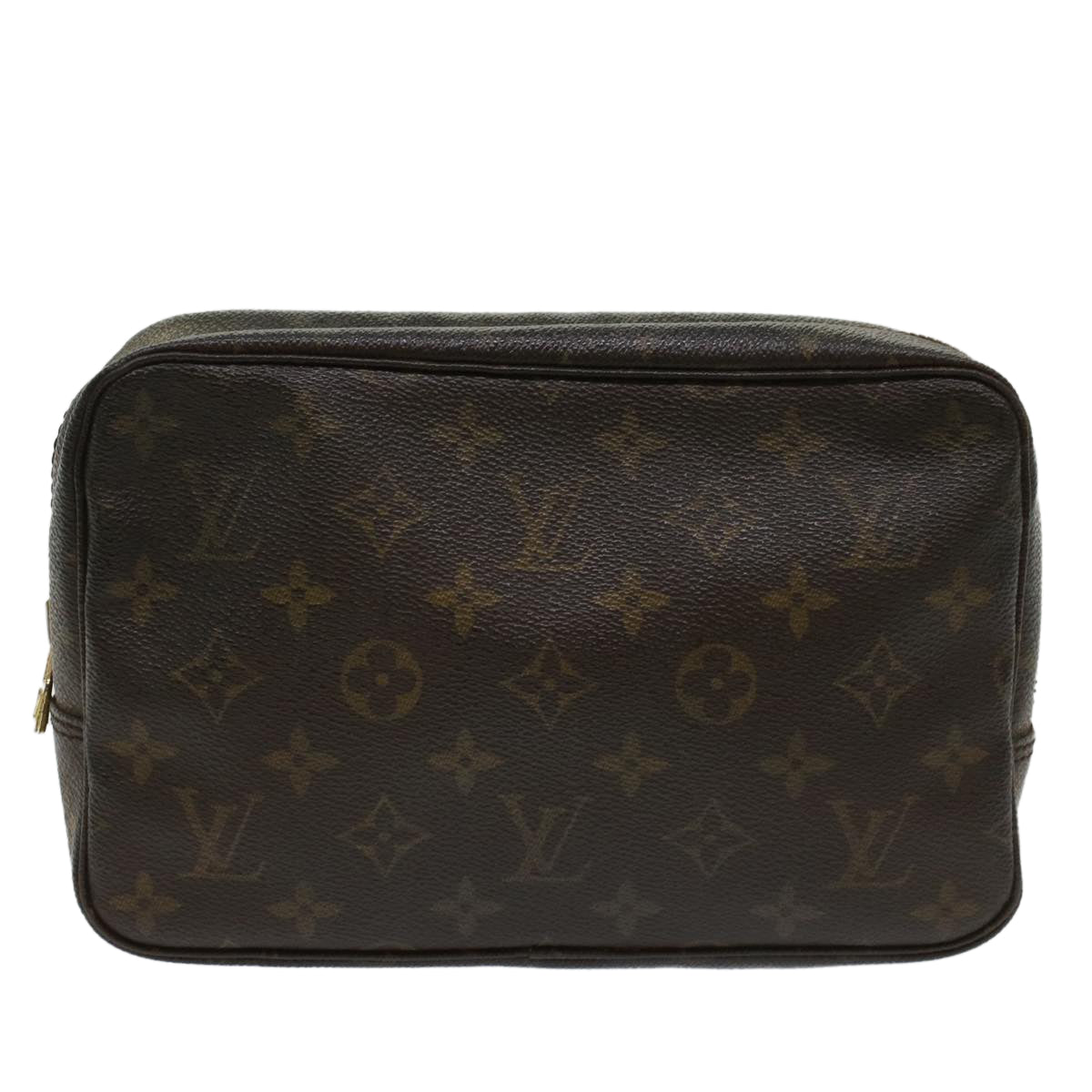 LOUIS VUITTON Monogram Trousse Toilette 23 Clutch Bag M47524 LV Auth 48525