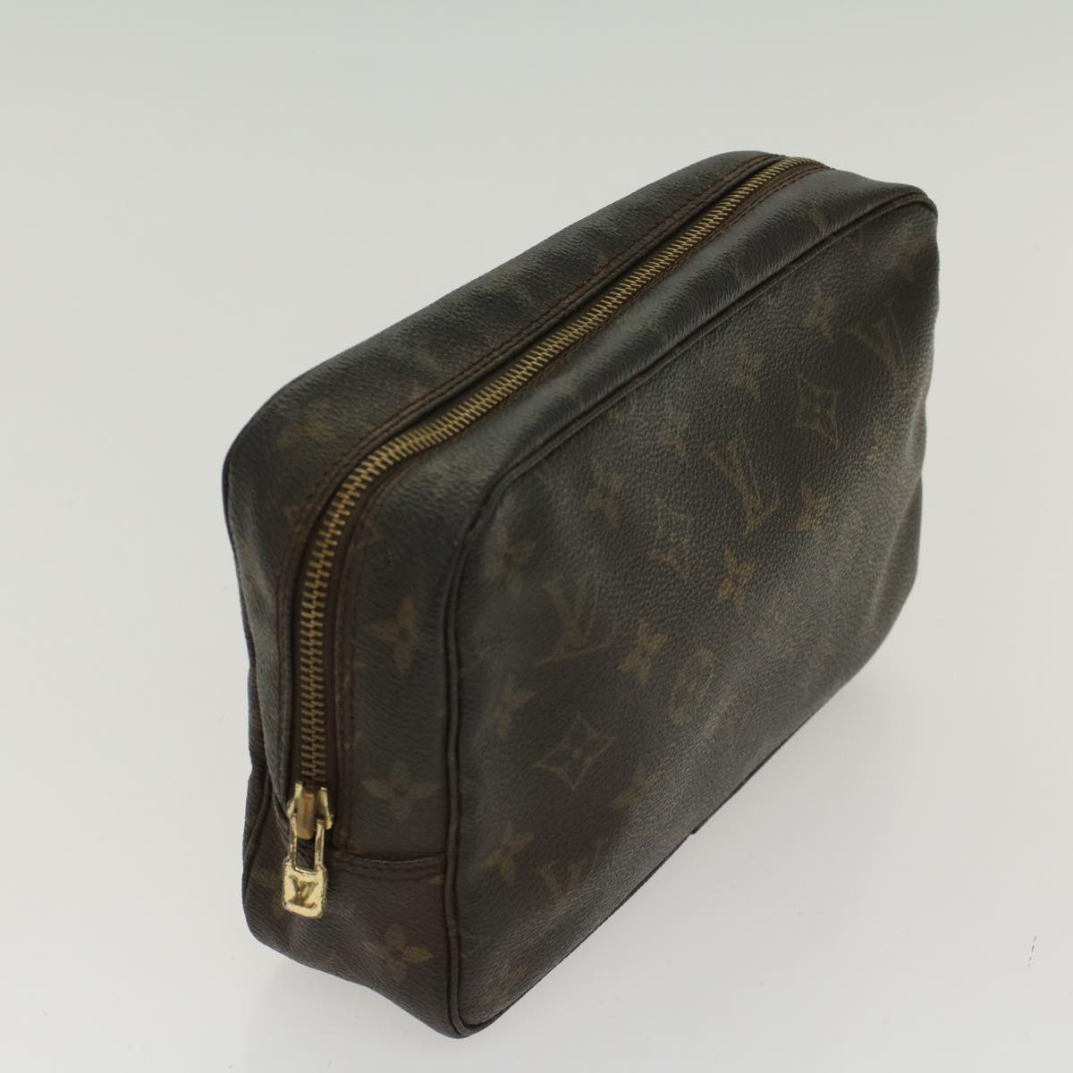 LOUIS VUITTON Monogram Trousse Toilette 23 Clutch Bag M47524 LV Auth 48525