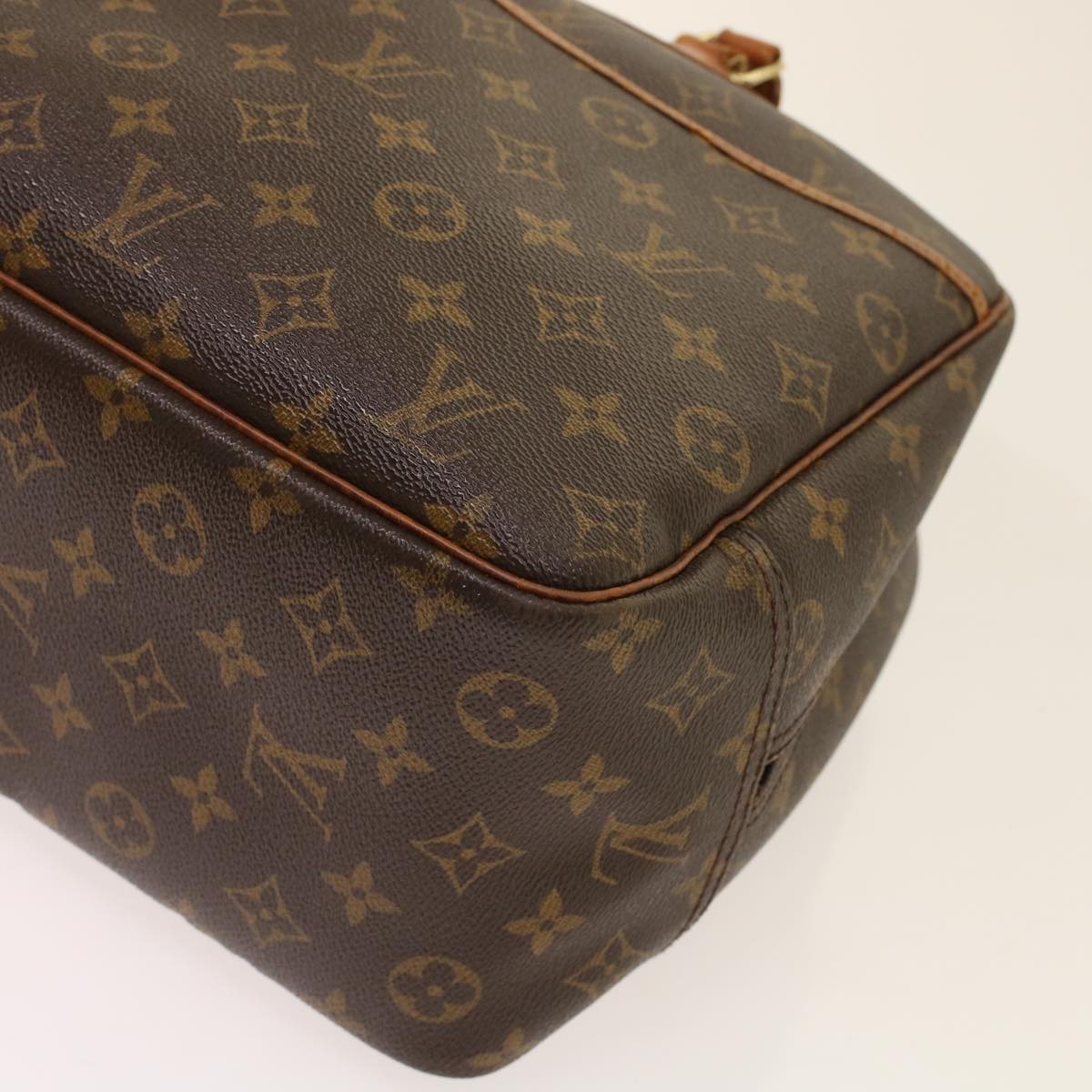 LOUIS VUITTON Monogram Deauville Hand Bag M47270 LV Auth 48553