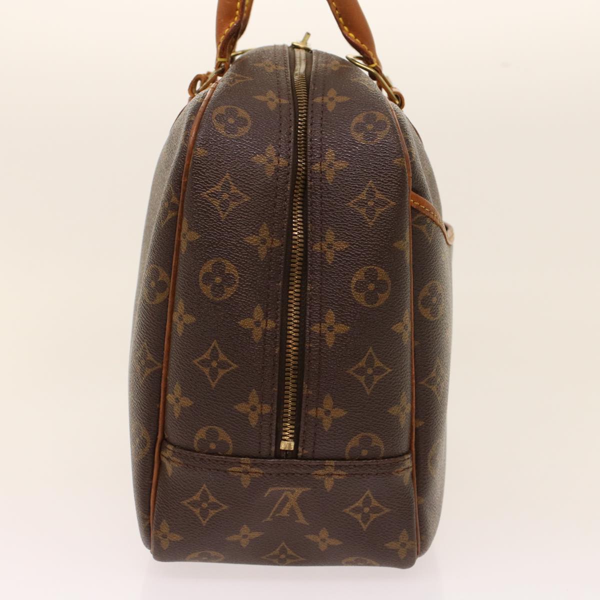 LOUIS VUITTON Monogram Deauville Hand Bag M47270 LV Auth 48553