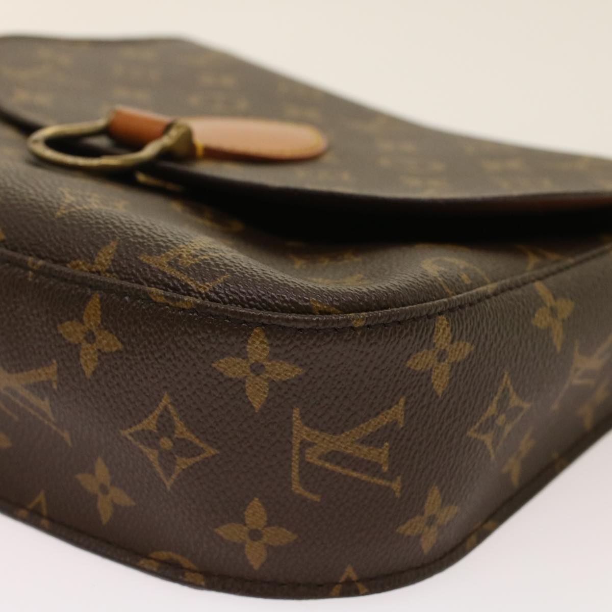 LOUIS VUITTON Monogram Saint Cloud GM Shoulder Bag M51242 LV Auth 48556