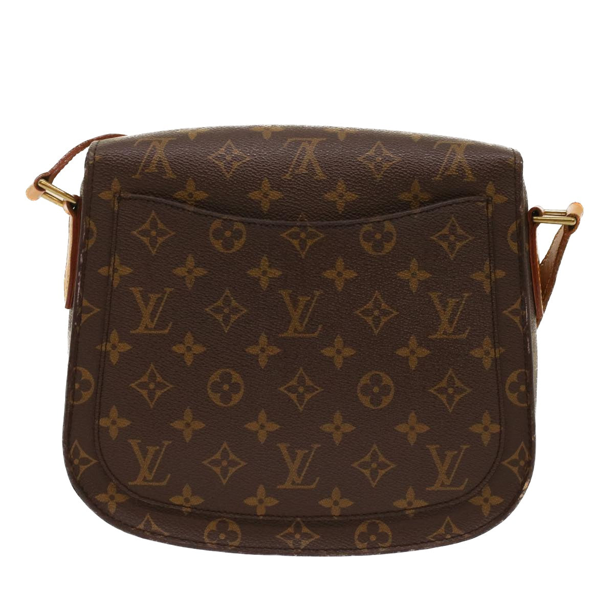 LOUIS VUITTON Monogram Saint Cloud GM Shoulder Bag M51242 LV Auth 48556