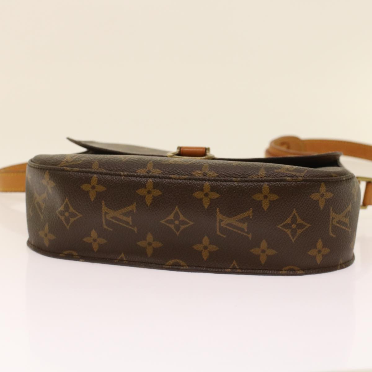 LOUIS VUITTON Monogram Saint Cloud GM Shoulder Bag M51242 LV Auth 48556