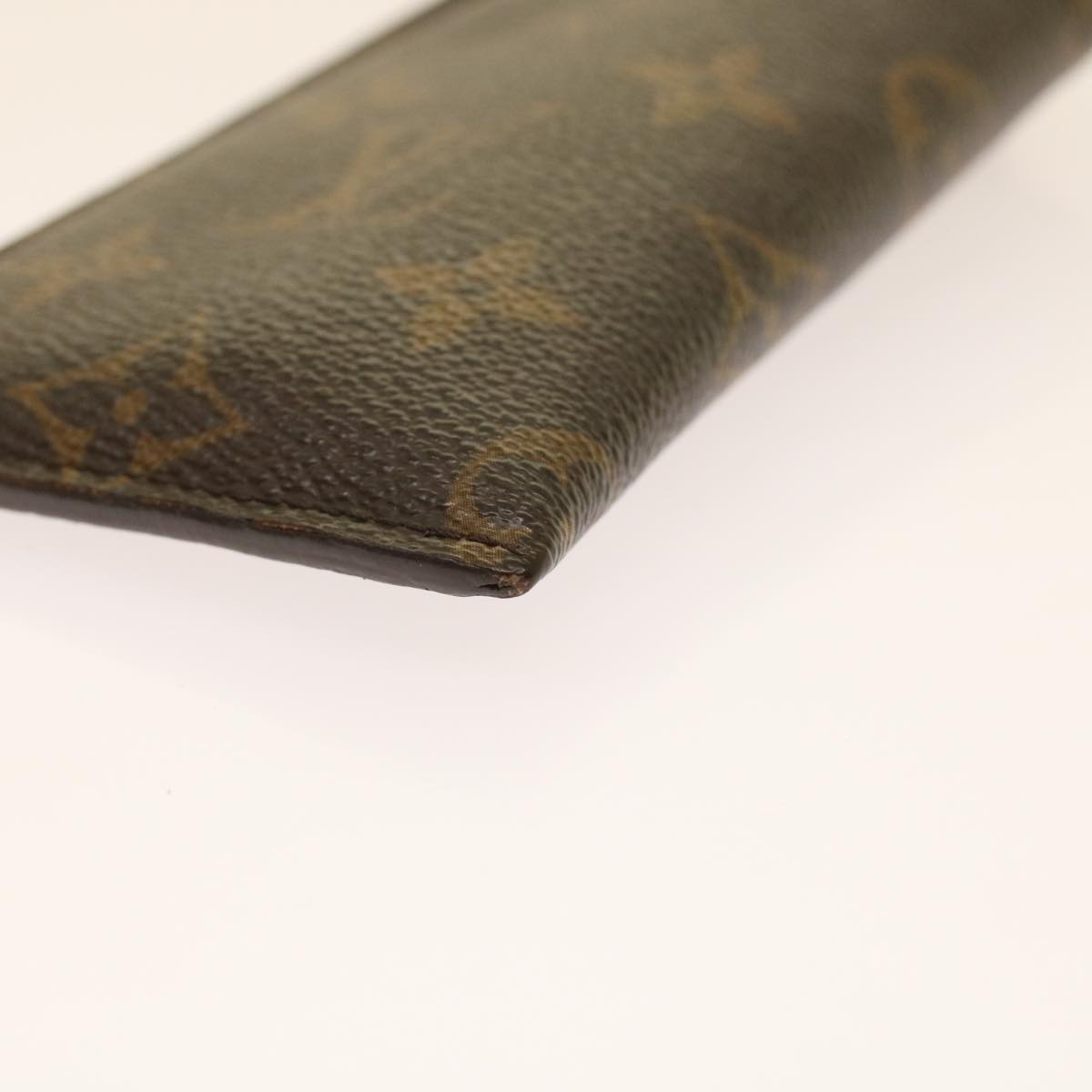 LOUIS VUITTON Monogram Etui Lunette PM Glasses Case M66545 LV Auth 48627