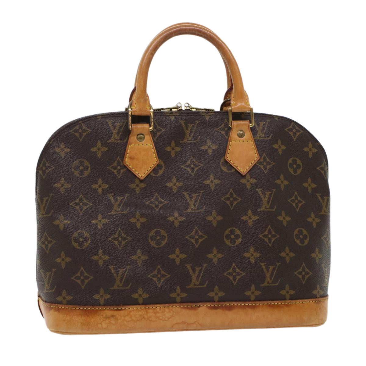 LOUIS VUITTON Monogram Alma Hand Bag M51130 LV Auth 48653