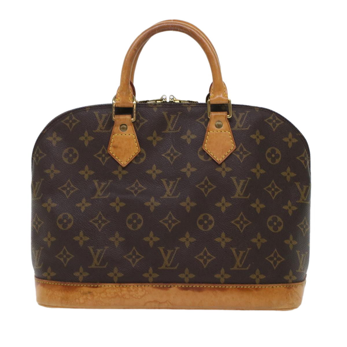 LOUIS VUITTON Monogram Alma Hand Bag M51130 LV Auth 48653