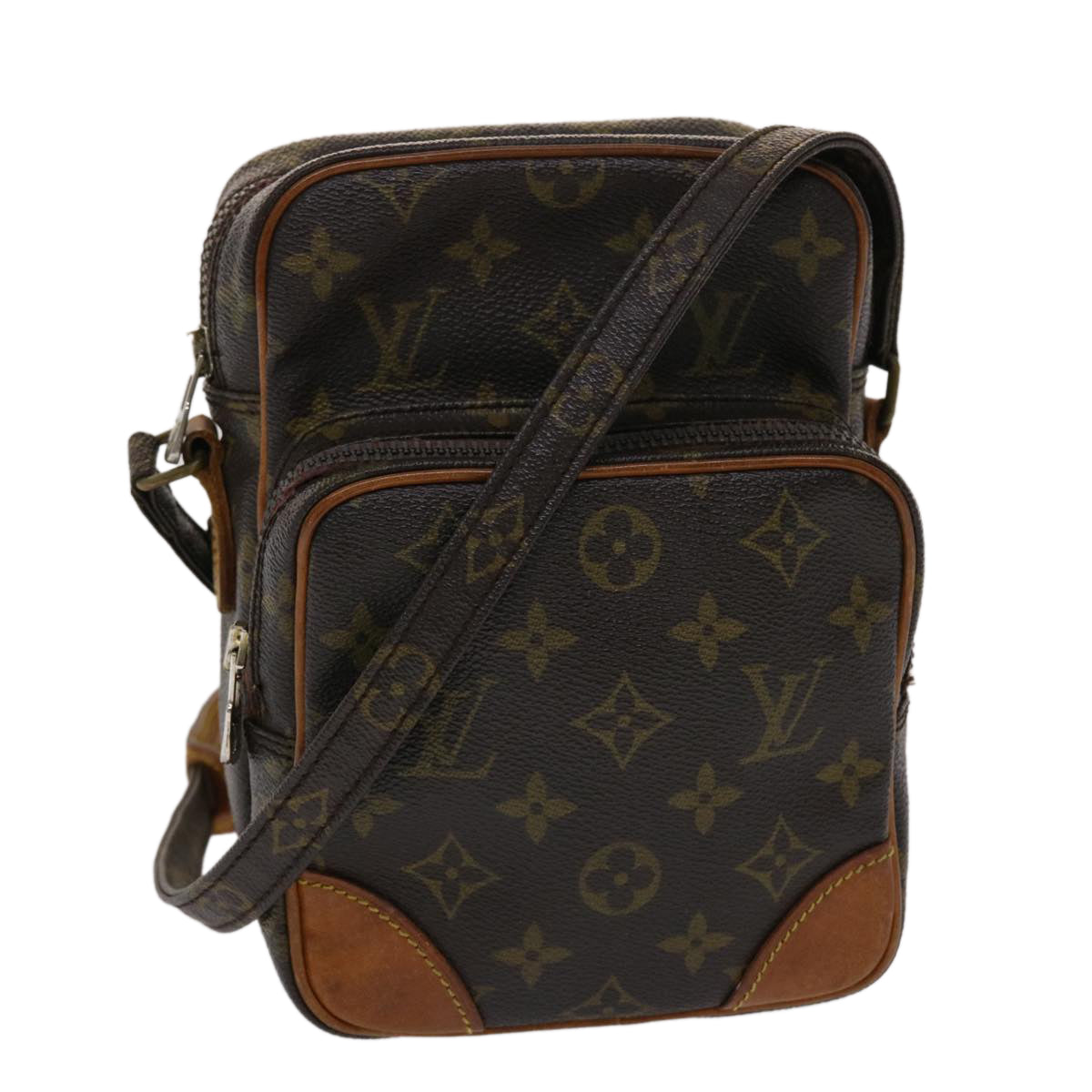 LOUIS VUITTON Monogram Amazon Shoulder Bag M45236 LV Auth 48659