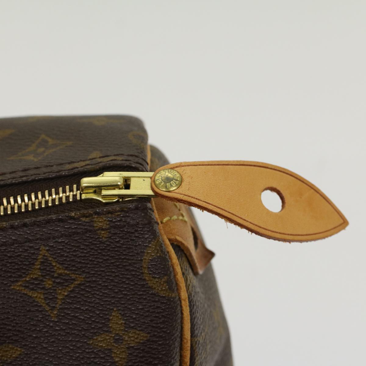 LOUIS VUITTON Monogram Speedy 30 Hand Bag M41526 LV Auth 48662