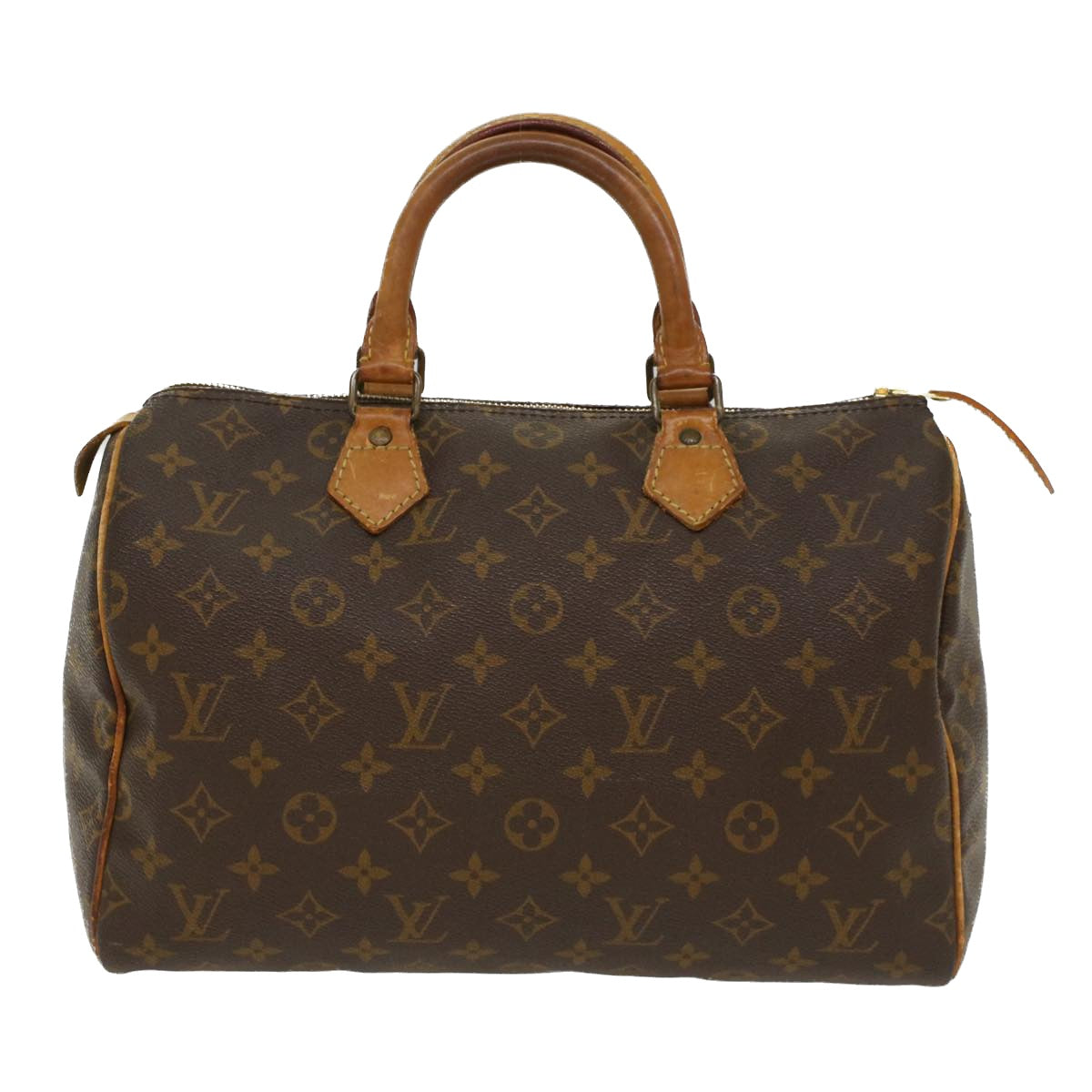 LOUIS VUITTON Monogram Speedy 30 Hand Bag M41526 LV Auth 48662