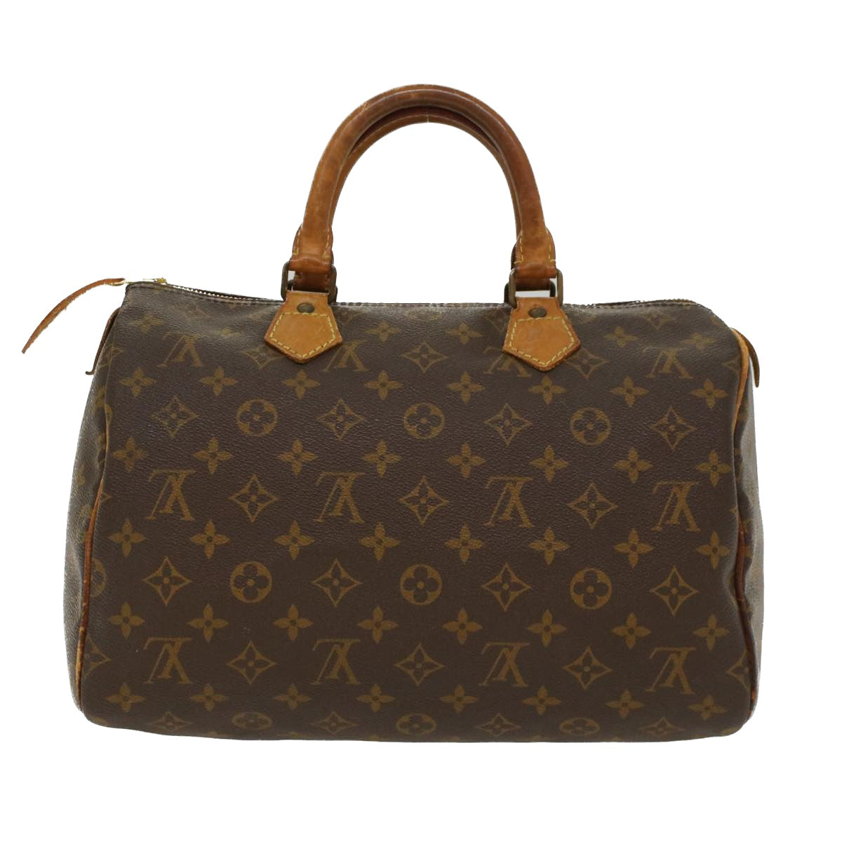 LOUIS VUITTON Monogram Speedy 30 Hand Bag M41526 LV Auth 48662