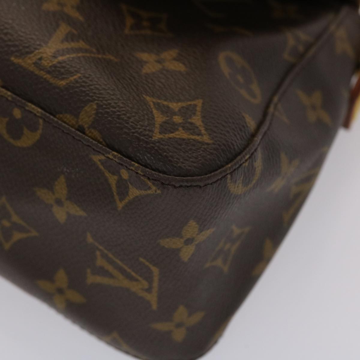 LOUIS VUITTON Monogram Mini Looping Shoulder Bag M51147 LV Auth 48684