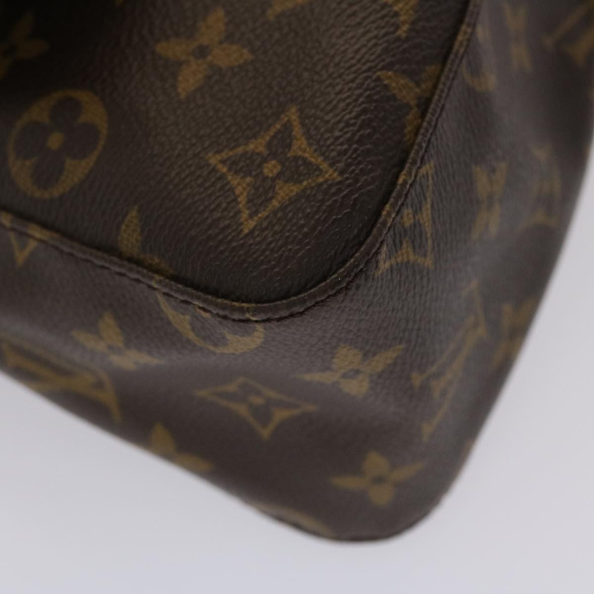 LOUIS VUITTON Monogram Mini Looping Shoulder Bag M51147 LV Auth 48684