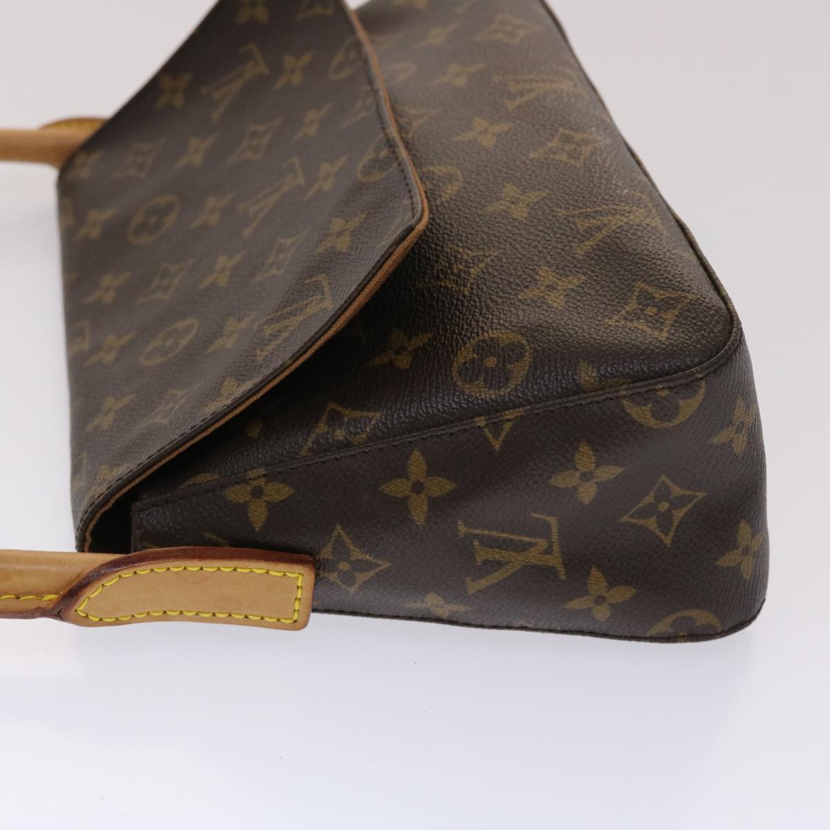 LOUIS VUITTON Monogram Mini Looping Shoulder Bag M51147 LV Auth 48684