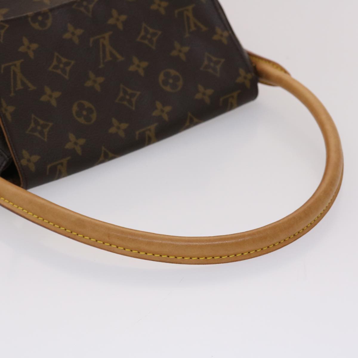 LOUIS VUITTON Monogram Mini Looping Shoulder Bag M51147 LV Auth 48684