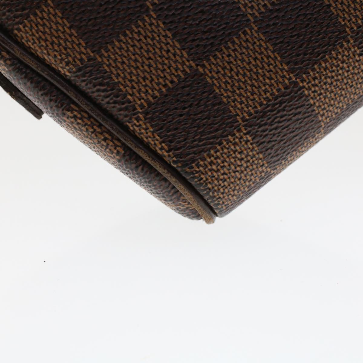 LOUIS VUITTON Damier Ebene Pochette Ipanema Shoulder Bag N51296 LV Auth 48702