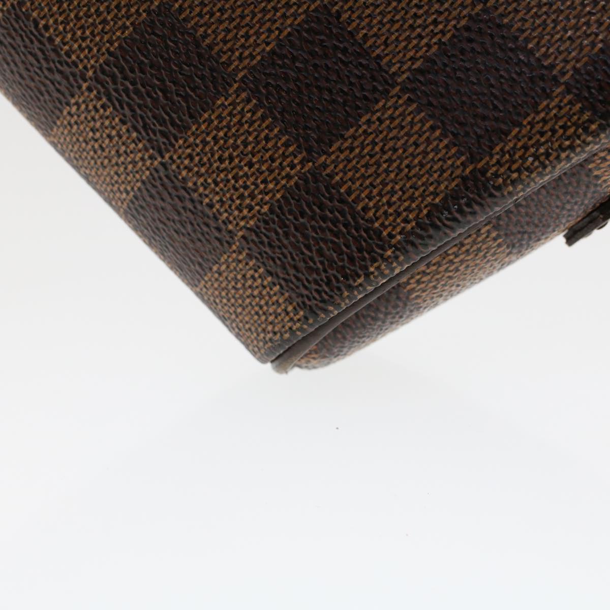 LOUIS VUITTON Damier Ebene Pochette Ipanema Shoulder Bag N51296 LV Auth 48702