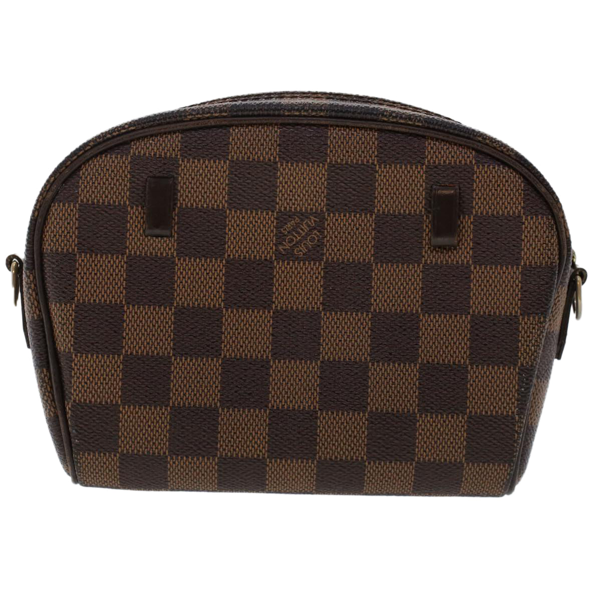 LOUIS VUITTON Damier Ebene Pochette Ipanema Shoulder Bag N51296 LV Auth 48702