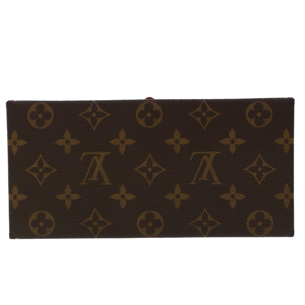 LOUIS VUITTON Monogram Etui6 Paille Accessory Case GI0477 LV Auth 48703A - 0