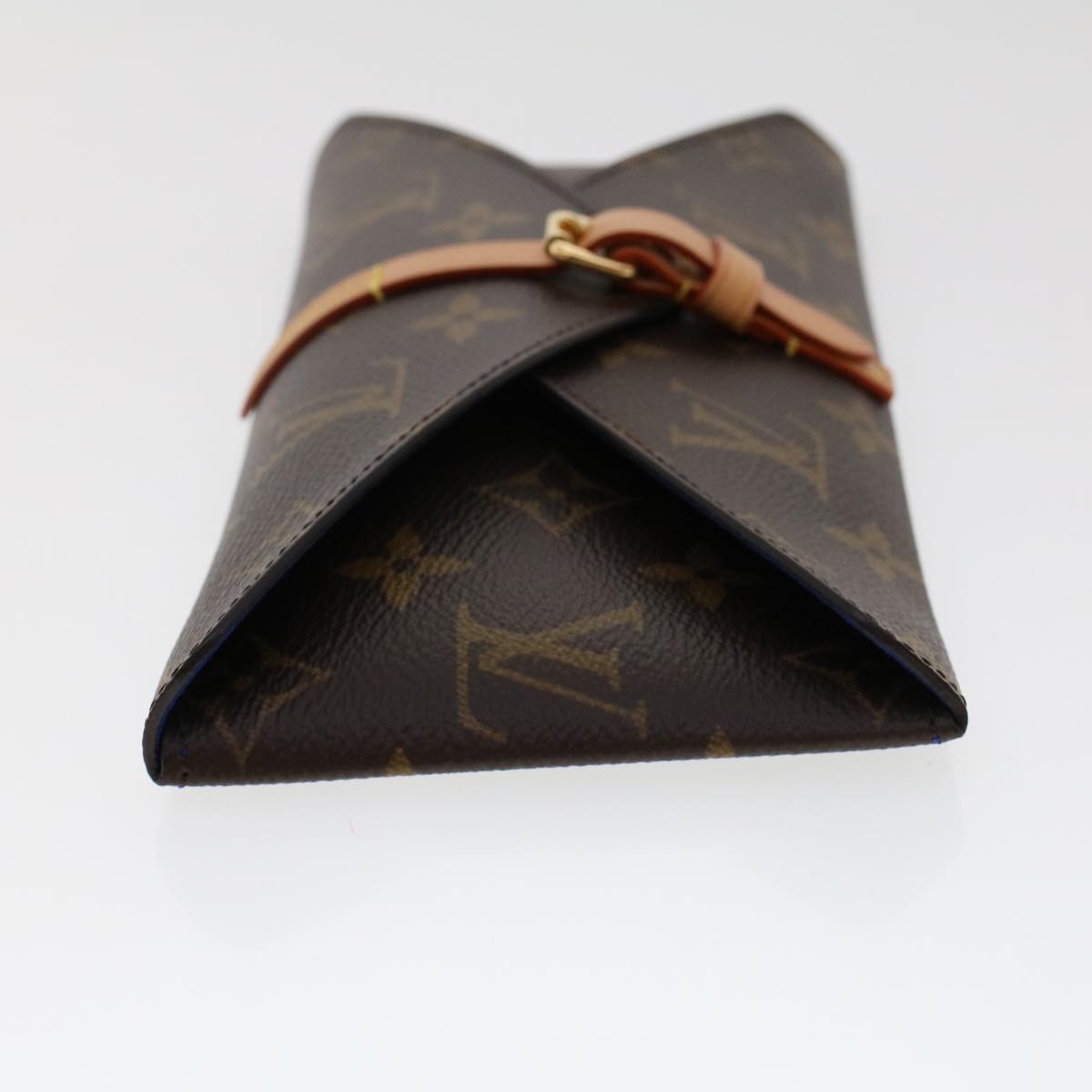 LOUIS VUITTON Monogram Etui6 Paille Accessory Case GI0477 LV Auth 48703A