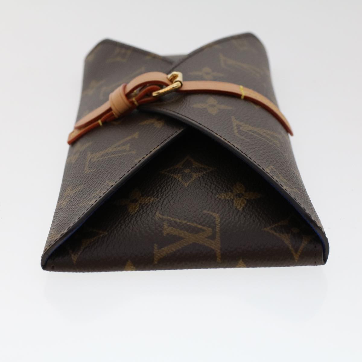 LOUIS VUITTON Monogram Etui6 Paille Accessory Case GI0477 LV Auth 48703A