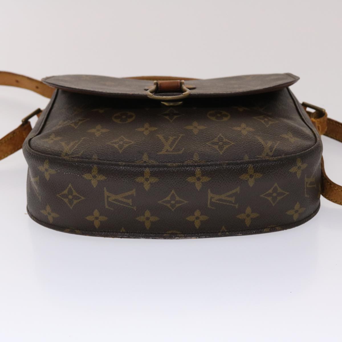 LOUIS VUITTON Monogram Saint Cloud GM Shoulder Bag M51242 LV Auth 48704