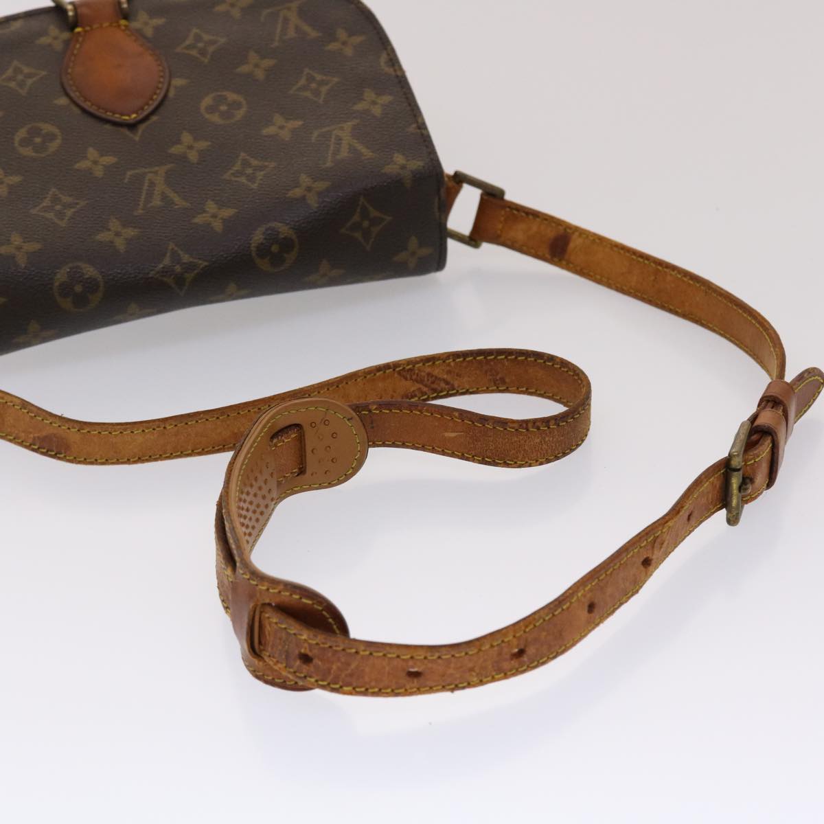 LOUIS VUITTON Monogram Saint Cloud GM Shoulder Bag M51242 LV Auth 48704