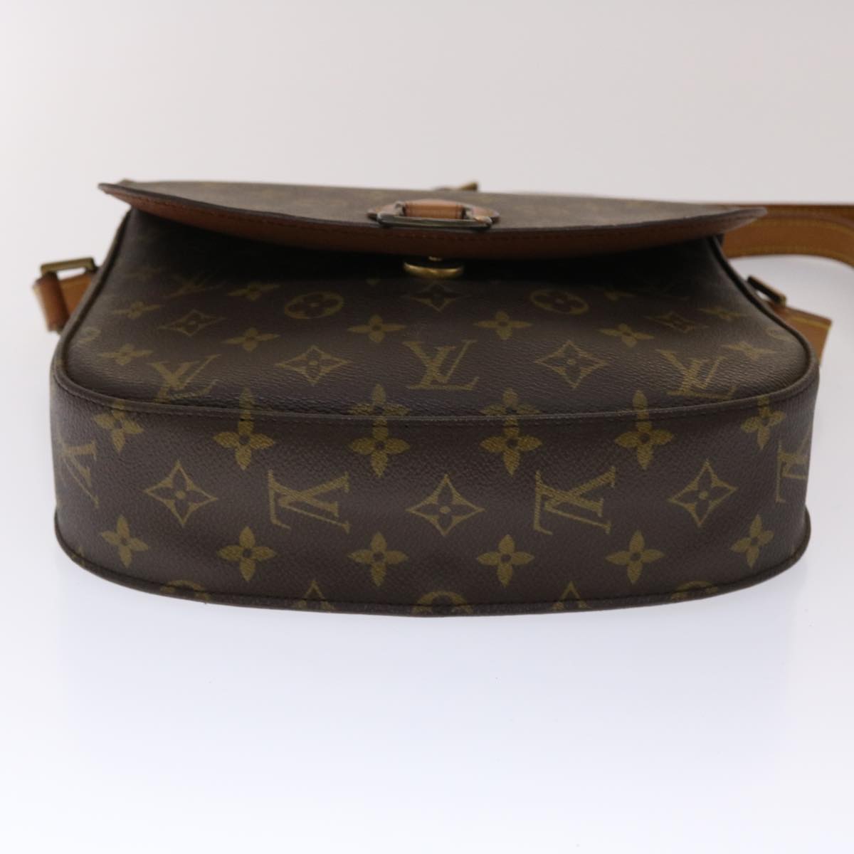 LOUIS VUITTON Monogram Saint Cloud GM Shoulder Bag M51242 LV Auth 48706