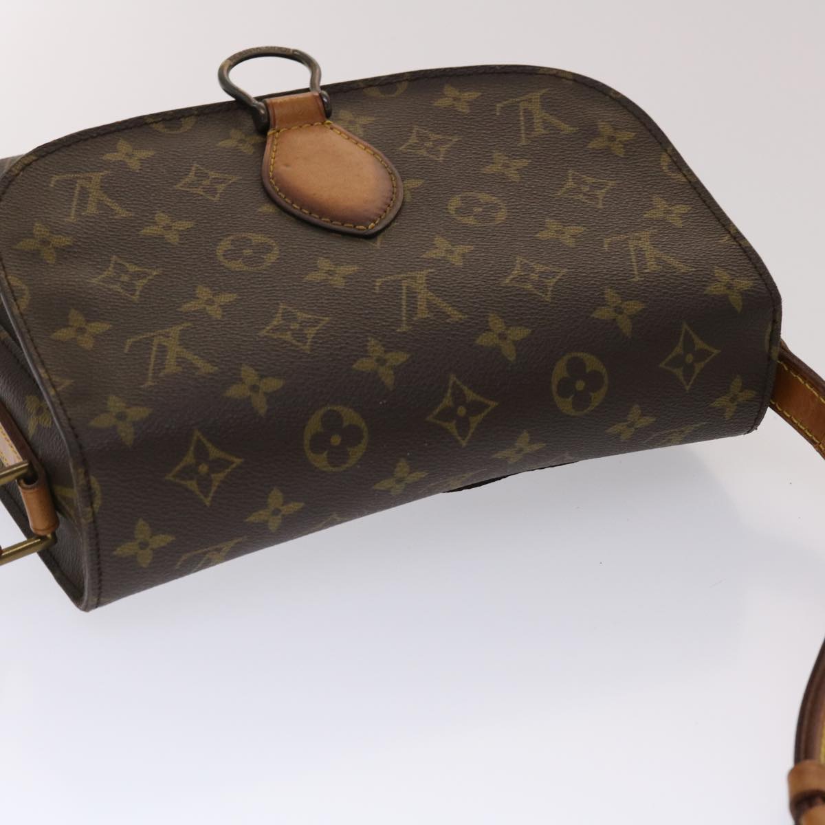 LOUIS VUITTON Monogram Saint Cloud GM Shoulder Bag M51242 LV Auth 48706