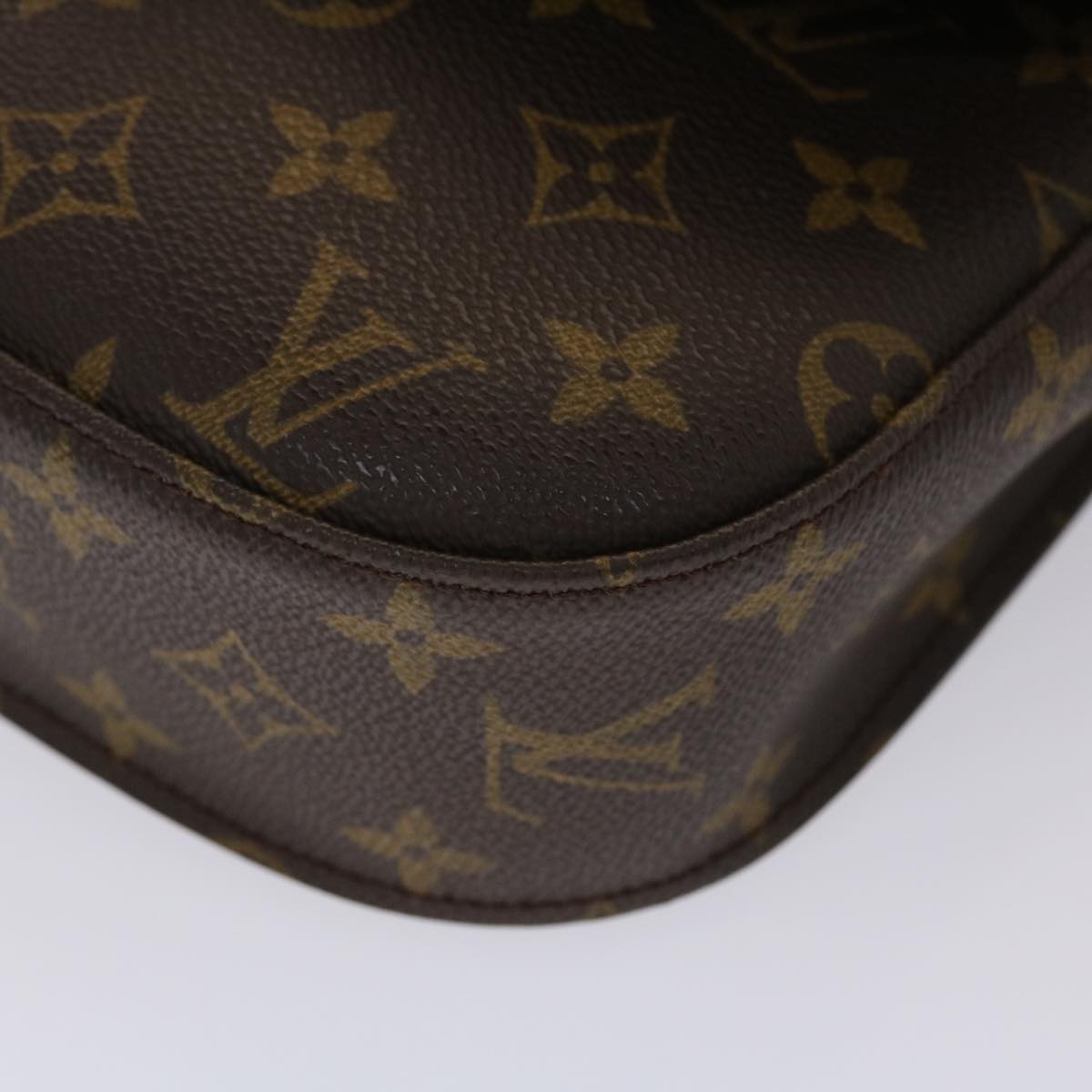 LOUIS VUITTON Monogram Saint Cloud GM Shoulder Bag M51242 LV Auth 48707