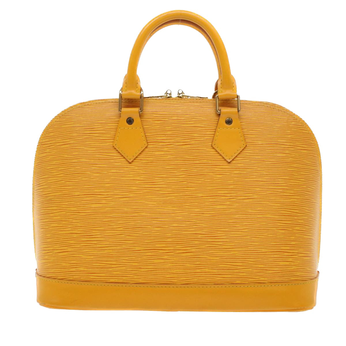 LOUIS VUITTON Epi Alma Hand Bag Tassili Yellow M52149 LV Auth 48735 - 0