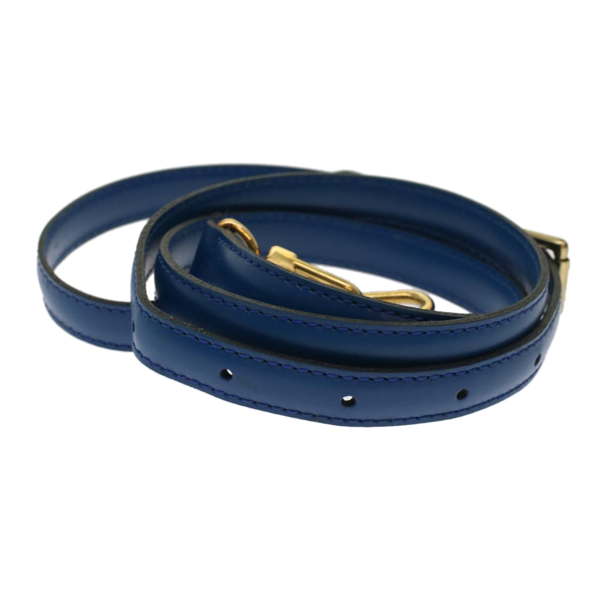 LOUIS VUITTON Epi Shoulder Strap 36.2""-43.3"" Blue LV Auth 48743 - 0