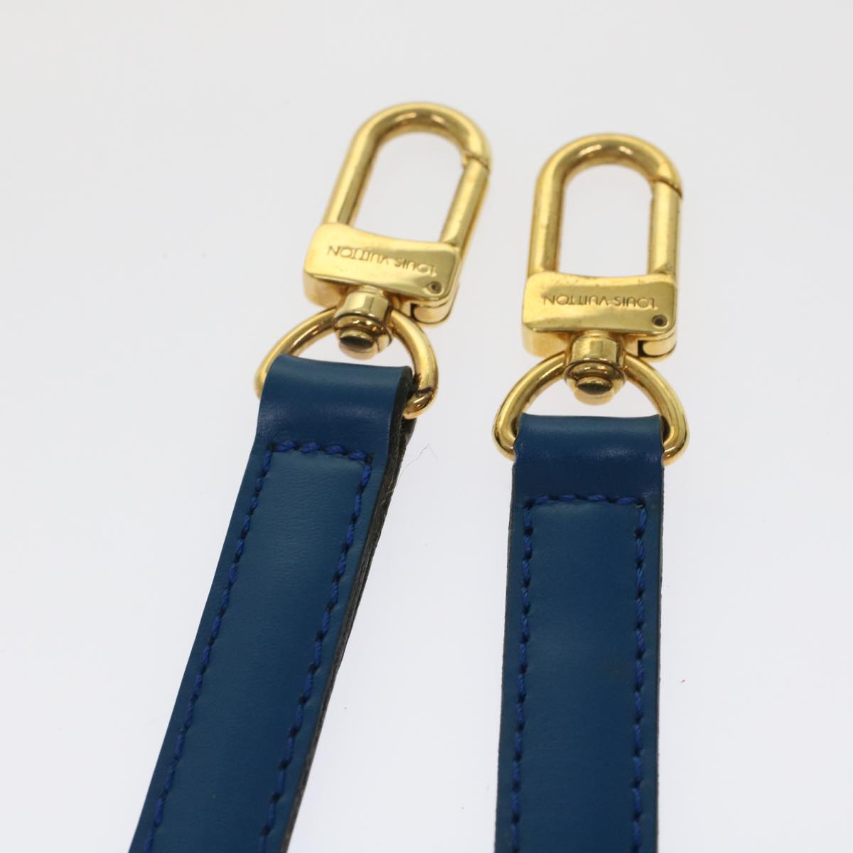 LOUIS VUITTON Epi Shoulder Strap 36.2""-43.3"" Blue LV Auth 48743