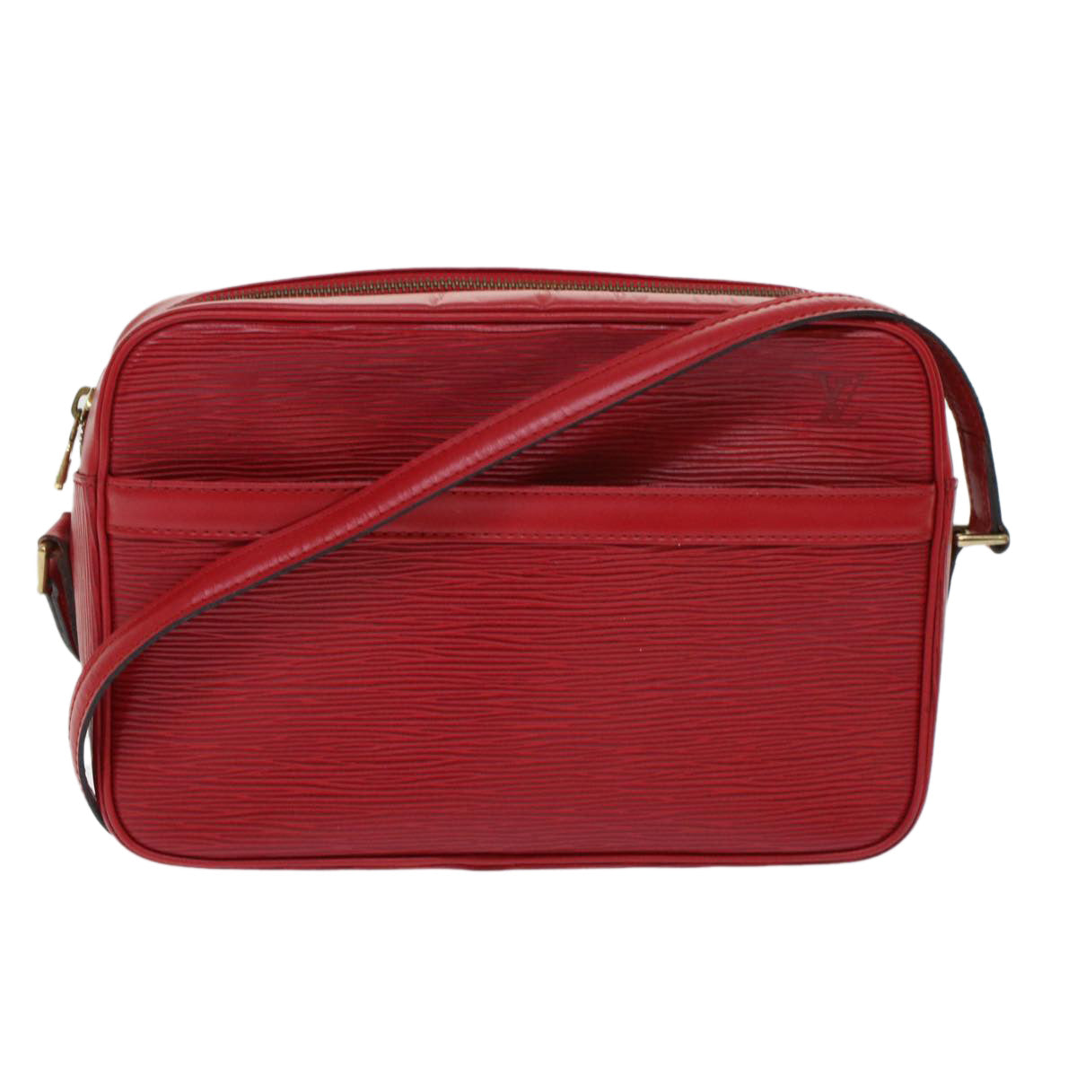 LOUIS VUITTON Epi Trocadero 27 Shoulder Bag Red M52317 LV Auth 48799