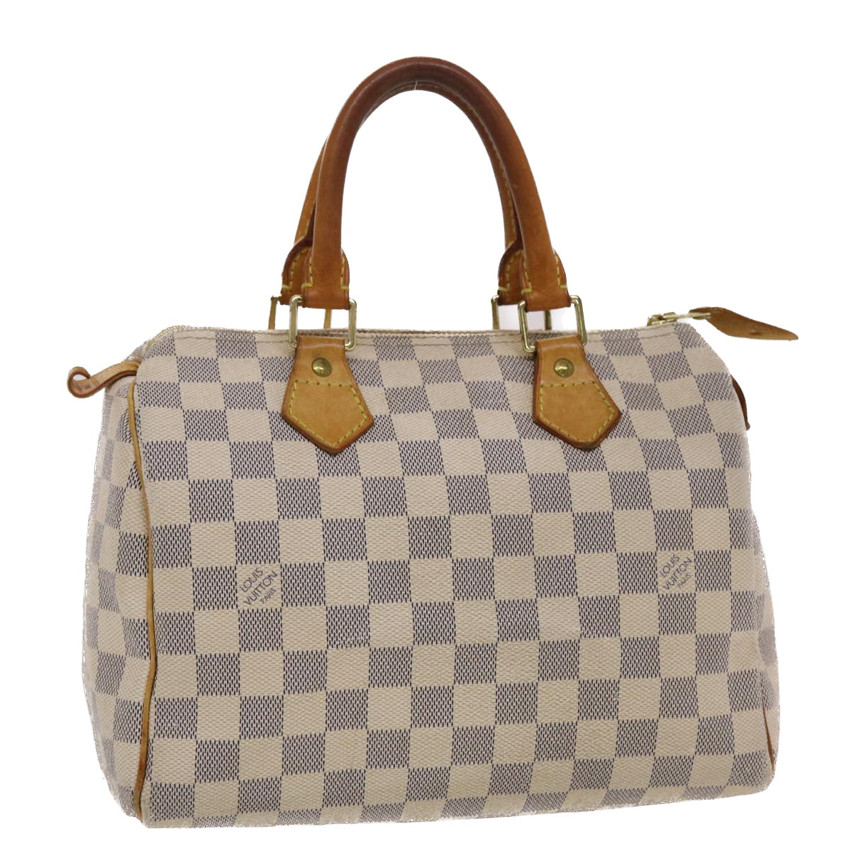 LOUIS VUITTON Damier Azur Speedy 25 Hand Bag N41534 LV Auth 48832