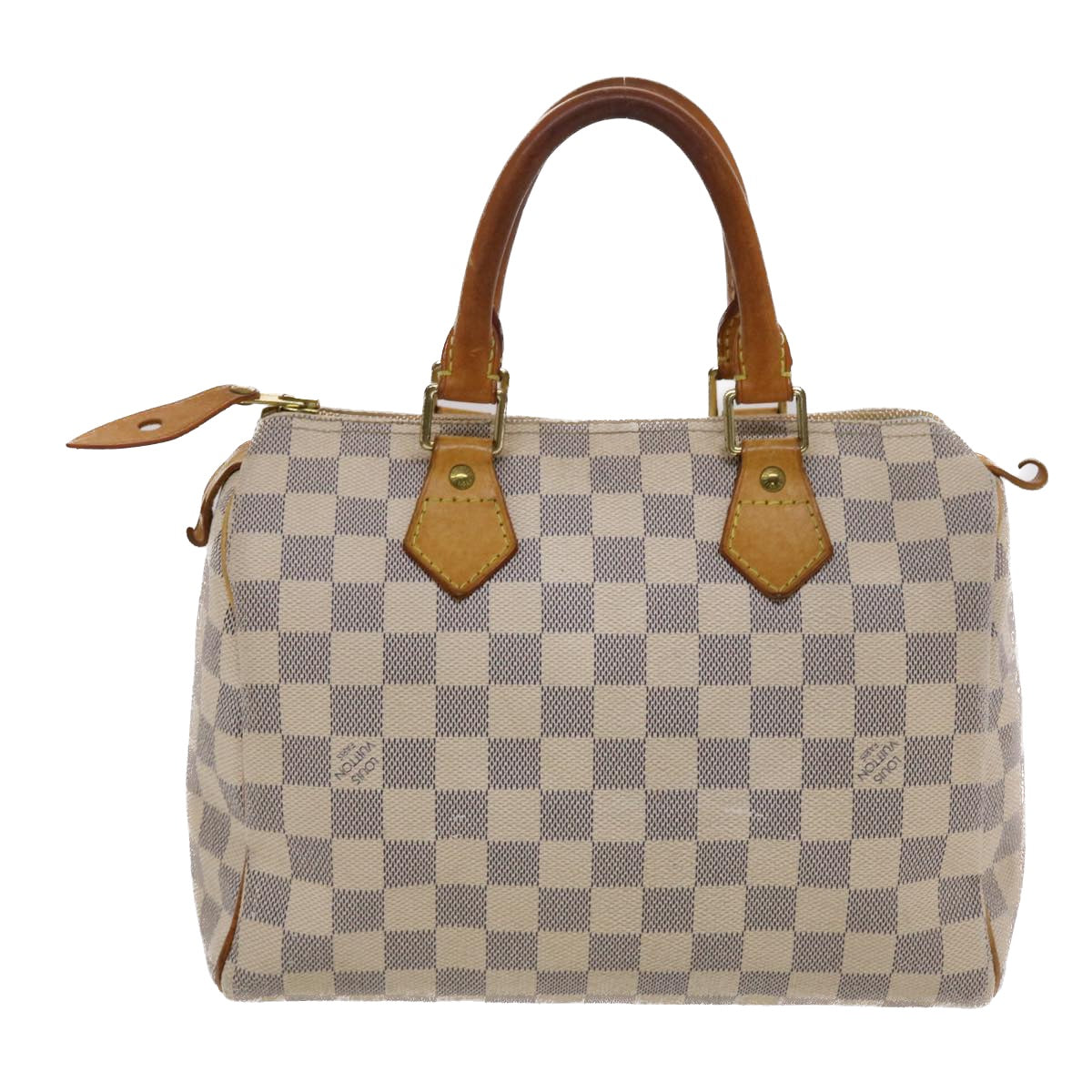 LOUIS VUITTON Damier Azur Speedy 25 Hand Bag N41534 LV Auth 48832 - 0