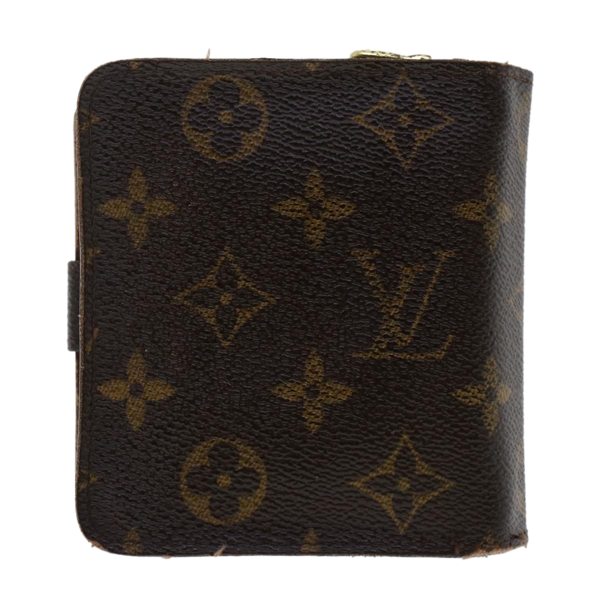 LOUIS VUITTON Monogram Compact Zip Wallet M61667 LV Auth 48893 - 0