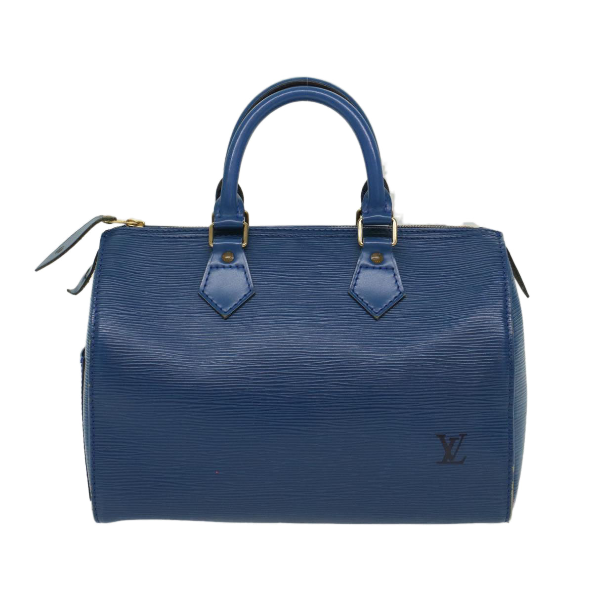 LOUIS VUITTON Epi Speedy 25 Hand Bag Toledo Blue M43015 LV Auth 48898 - 0