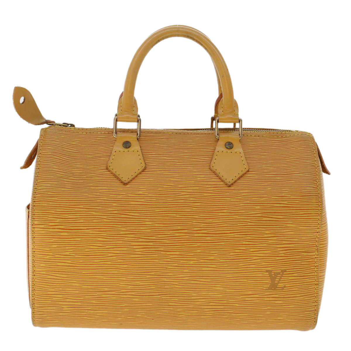 LOUIS VUITTON Epi Speedy 25 Hand Bag Tassili Yellow M43019 LV Auth 48899 - 0