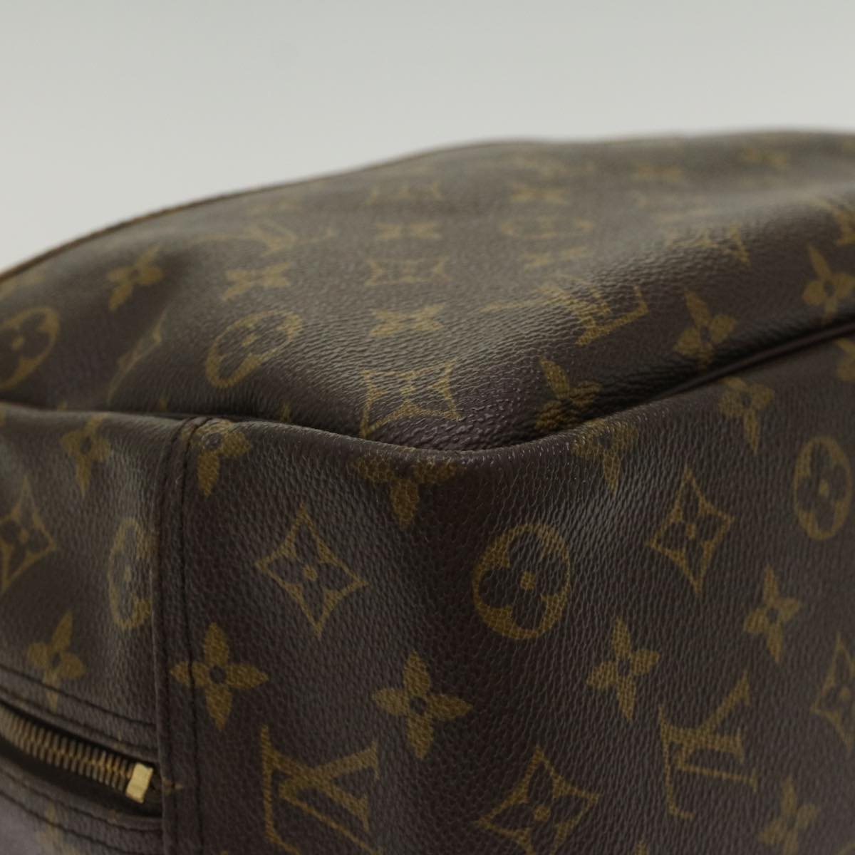 LOUIS VUITTON Monogram Deauville Hand Bag M47270 LV Auth 48913