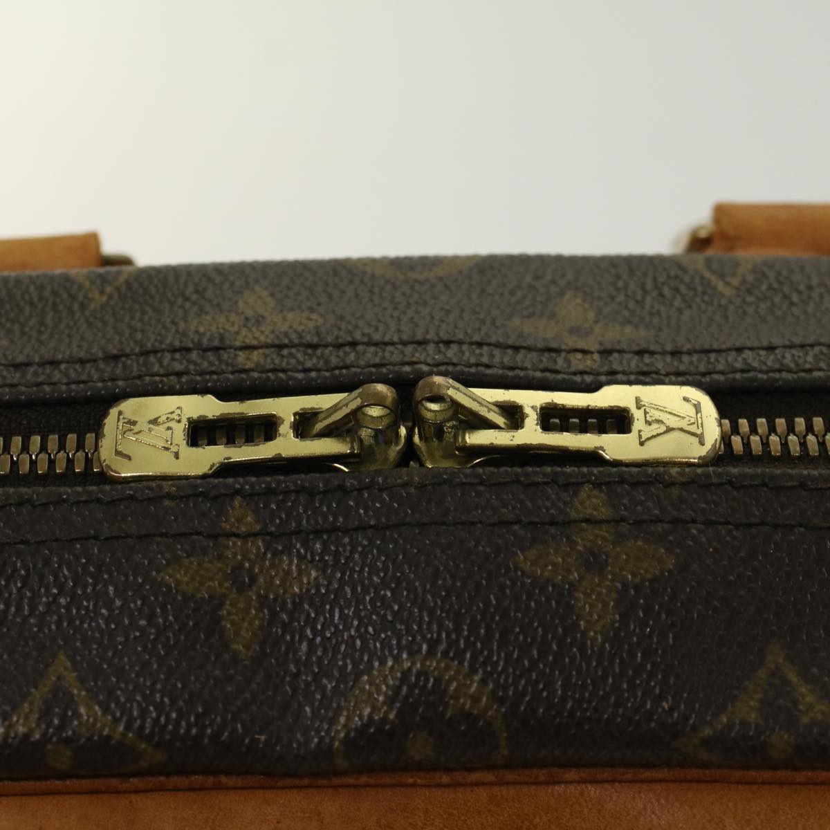 LOUIS VUITTON Monogram Deauville Hand Bag M47270 LV Auth 48913