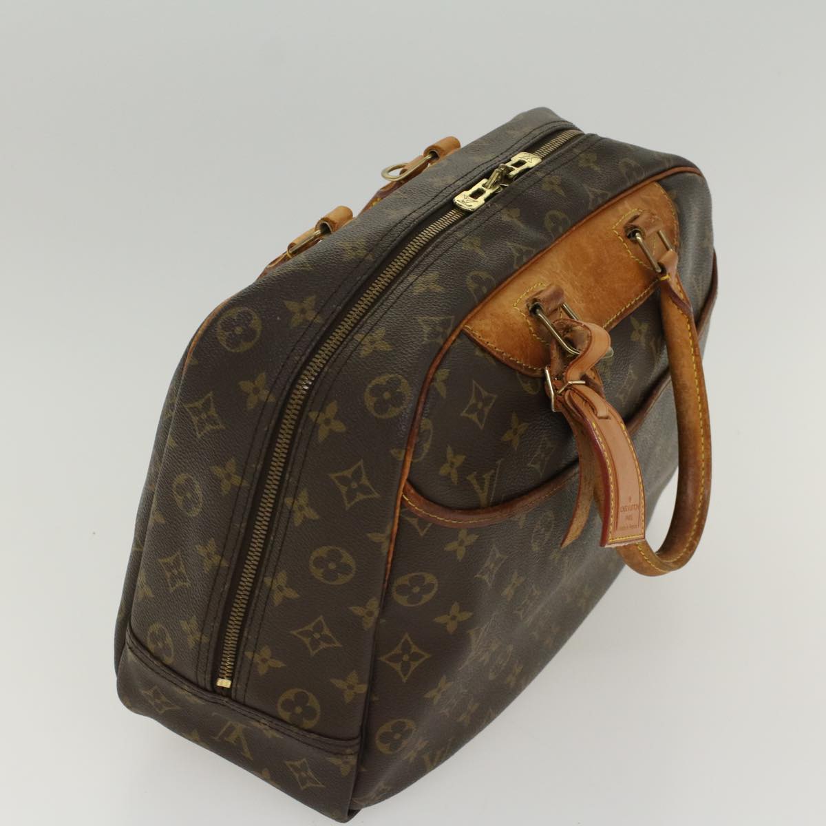 LOUIS VUITTON Monogram Deauville Hand Bag M47270 LV Auth 48913