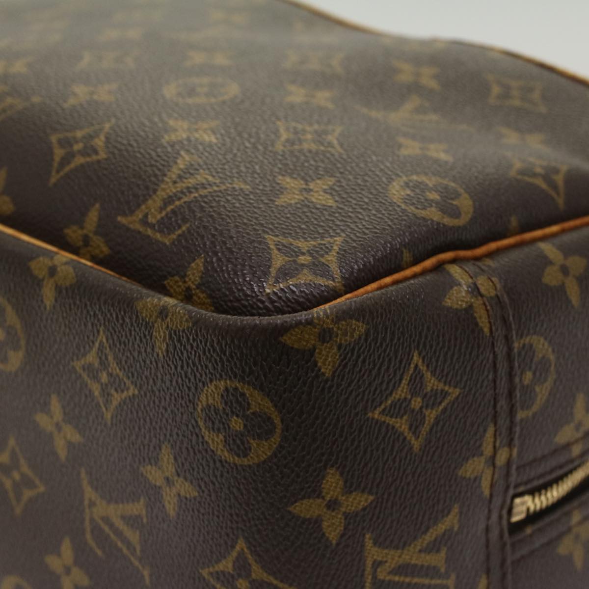 LOUIS VUITTON Monogram Deauville Hand Bag M47270 LV Auth 48928